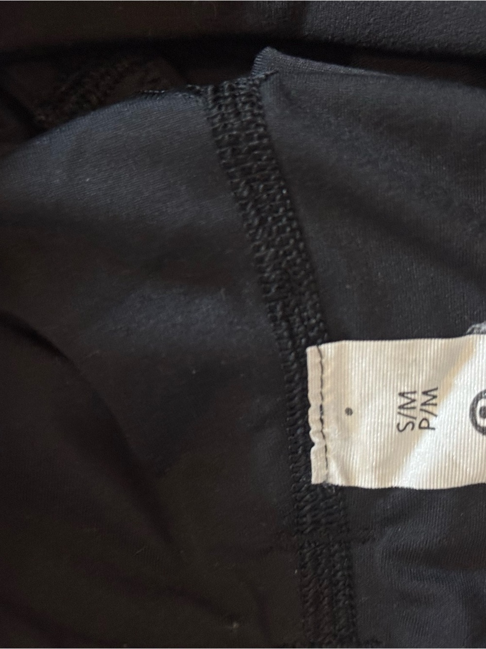 lululemon athletica Black Crop Sports Bra and High-Waist Bike Shorts - Picture 6 of 7